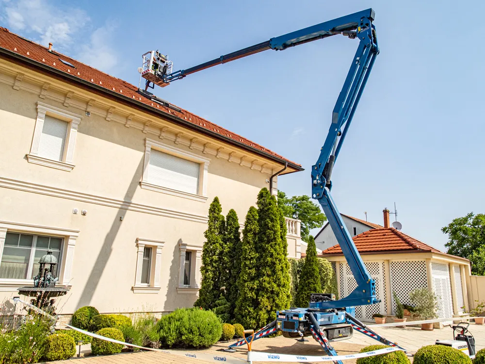 Homlokzattisztítás